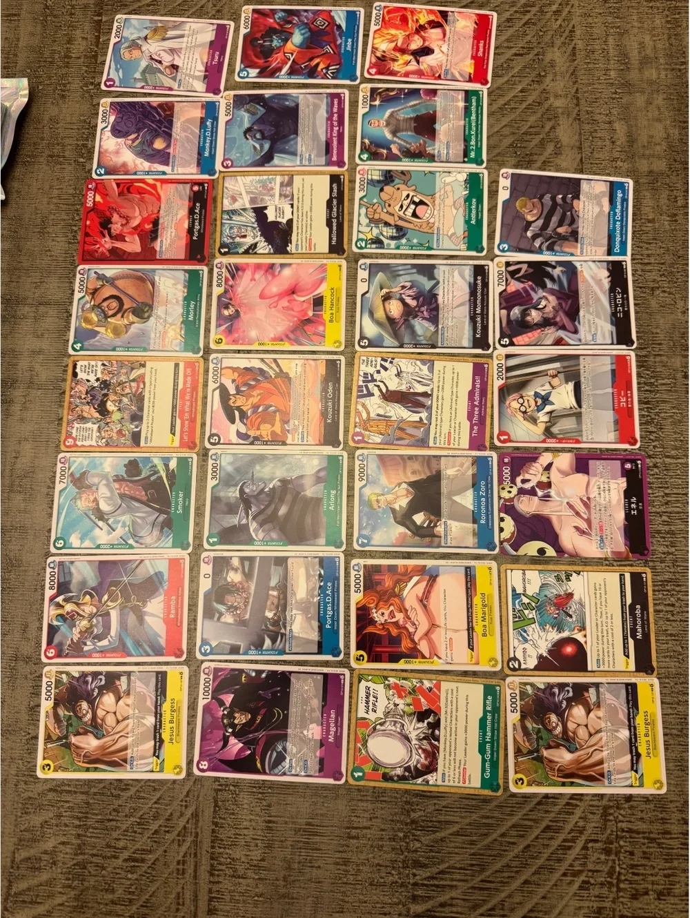 134 Card Pokemon One Piece TCG Lot Togekiss Trophy Grading 10 Authentic Slab